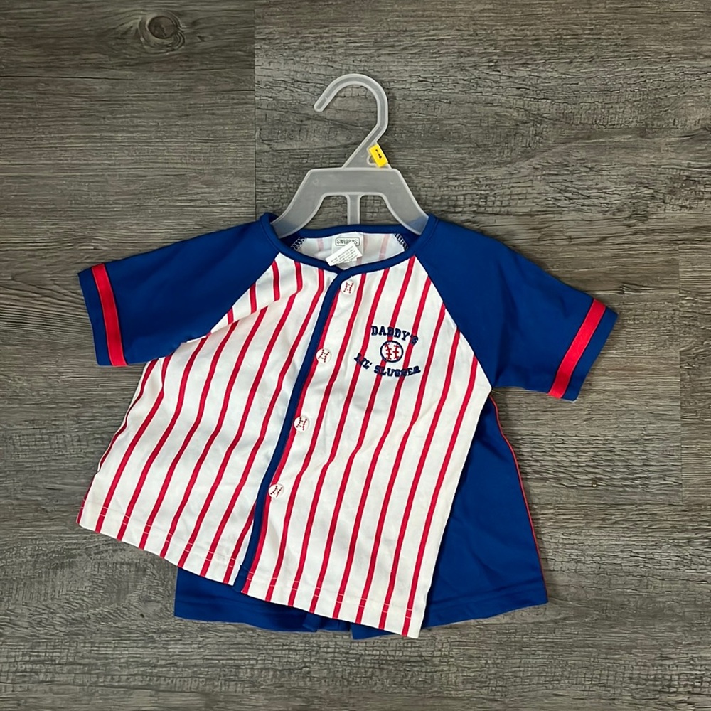 NWOT Swiggles boy short and top size 6/9mo - Picture 1 of 4